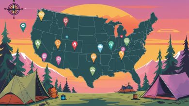 Top 5 Camping Destinations in the U.S.